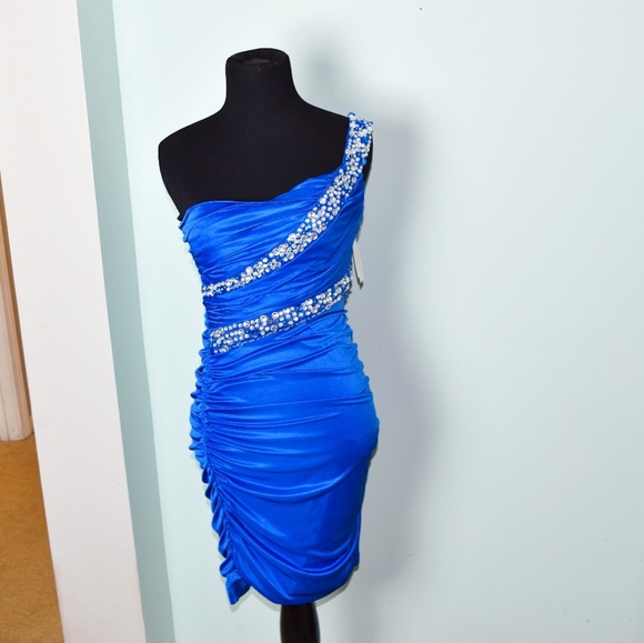 Dresses & Skirts - NWT Blue Stone Embellished Bodie Dress